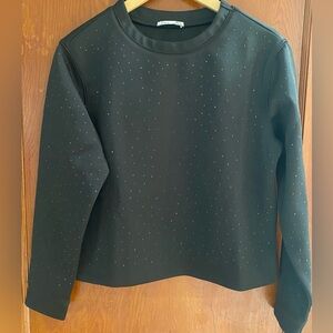 Dex silky sparkly top